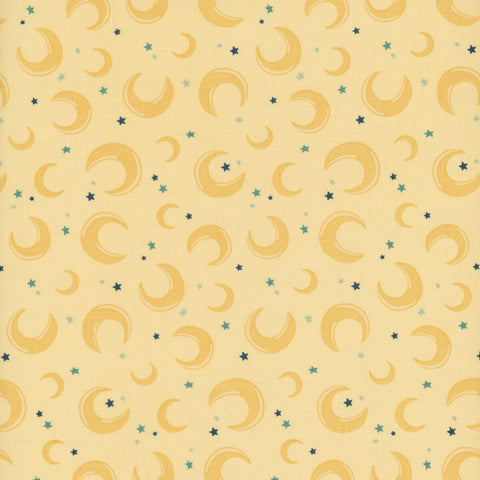 Riley Blake Baby Boy C16762 Yellow Moons By The Yard