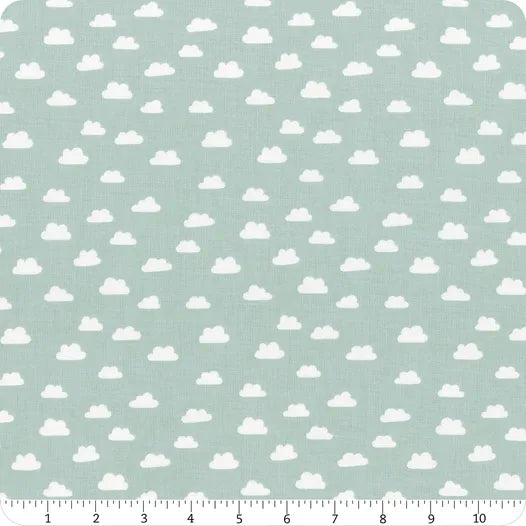 Riley Blake Baby Boy C16763 Blue Clouds By The Yard