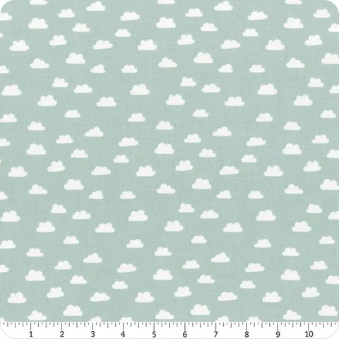 Riley Blake Baby Boy C16763 Blue Clouds By The Yard