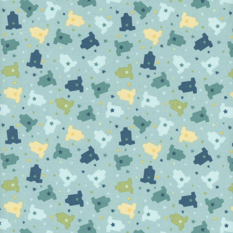 Riley Blake Baby Boy C16764 Blue Onesies By The Yard