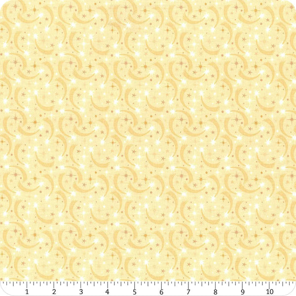 Riley Blake Baby Girl C16772 Yellow Shooting Stars By The Yard