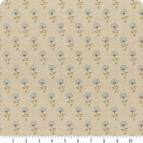 Riley Blake Threads of Grace C16821 Taupe Flora By The Yard
