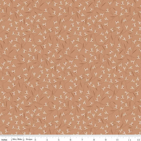 Riley Blake Threads of Grace C16822 Clay Snow Drop By The Yard