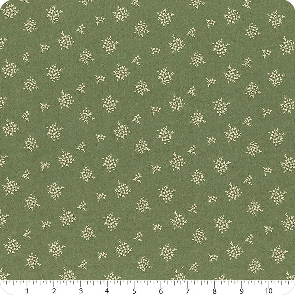 Riley Blake Morning Latte C16926 Green Ditsy By The Yard