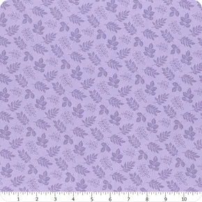 Riley Blake Little Darlin' C16974 Periwinkle Leaves By The Yard