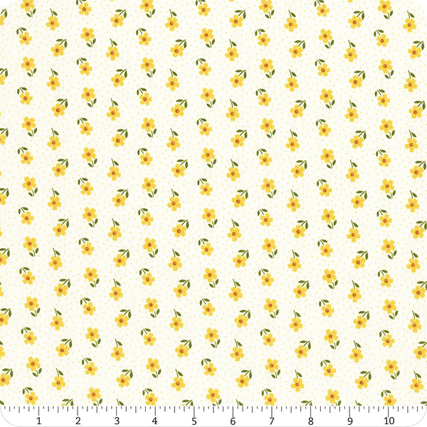 Riley Blake Little Darlin' C16975 Cream Ditsy By The Yard