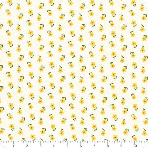 Riley Blake Little Darlin' C16975 Cream Ditsy By The Yard