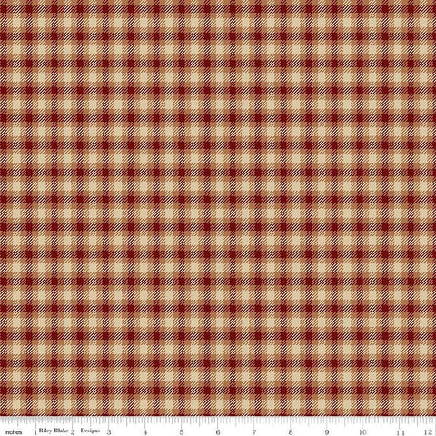 Riley Blake Plaid-Venture Club C17042 Mahogany Scout By The Yard