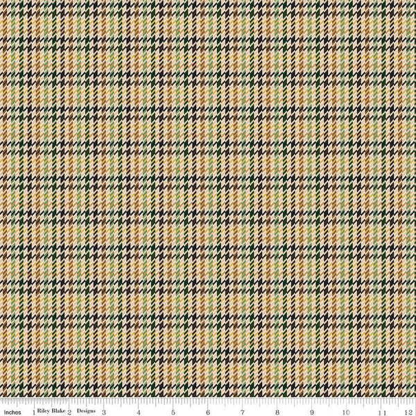 Riley Blake Plaid-Venture Club C17046 Forest Retriever By The Yard