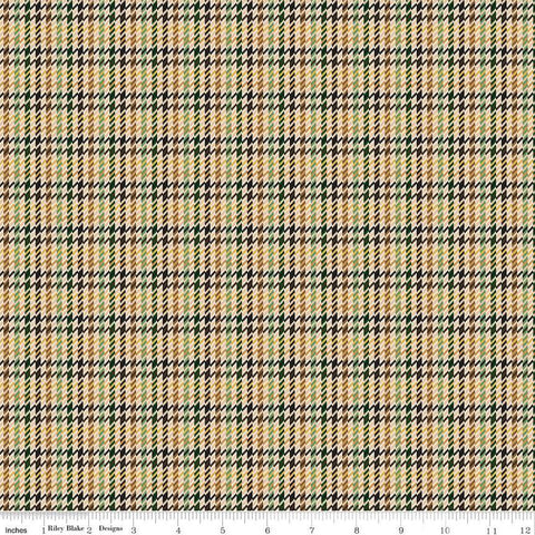 Riley Blake Plaid-Venture Club C17046 Forest Retriever By The Yard