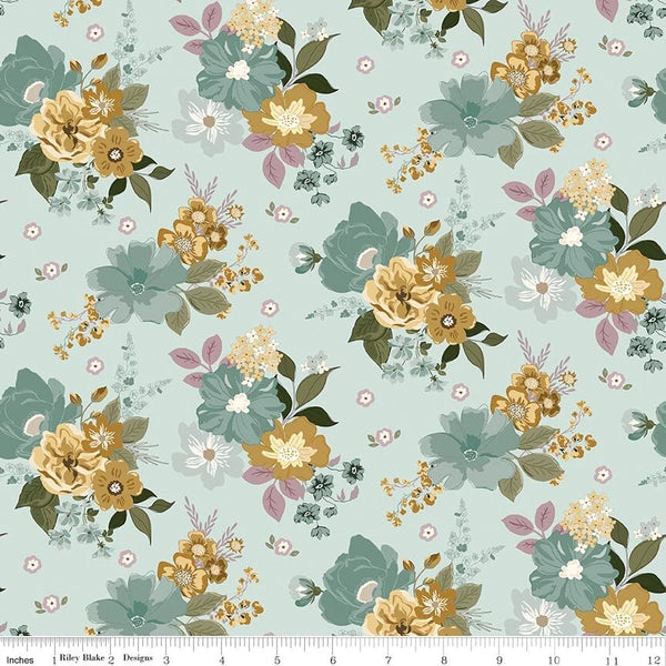 Riley Blake Renew C17280 Bleached Denim Main By The Yard