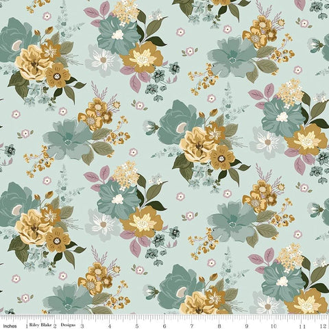 Riley Blake Renew C17280 Bleached Denim Main By The Yard