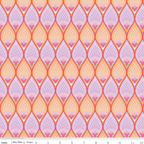 Riley Blake Flourish C17454 Lilac Pineapple By The Yard