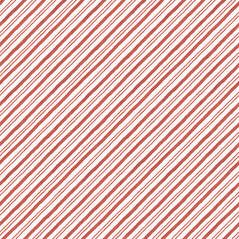 Riley Blake Holiday Spirit CD17465 Red Stripes By The Yard