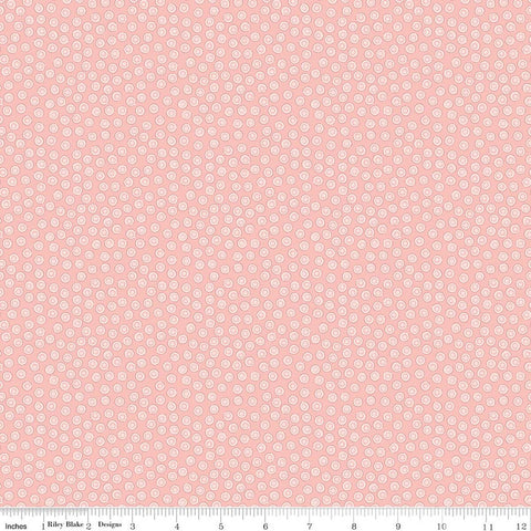 Riley Blake Rosewood C17492 Pink Cameo By The Yard