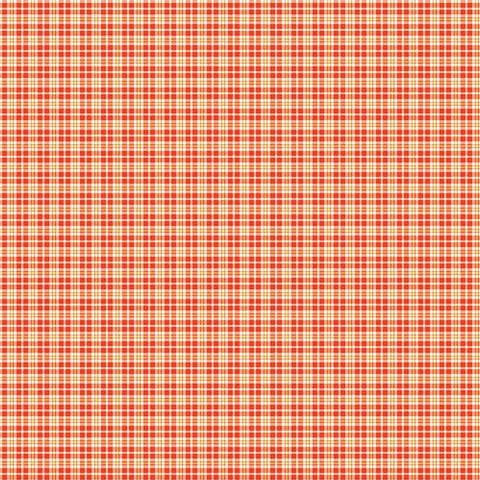 Riley Blake Summer's In Town C17536 Red Plaid By The Yard