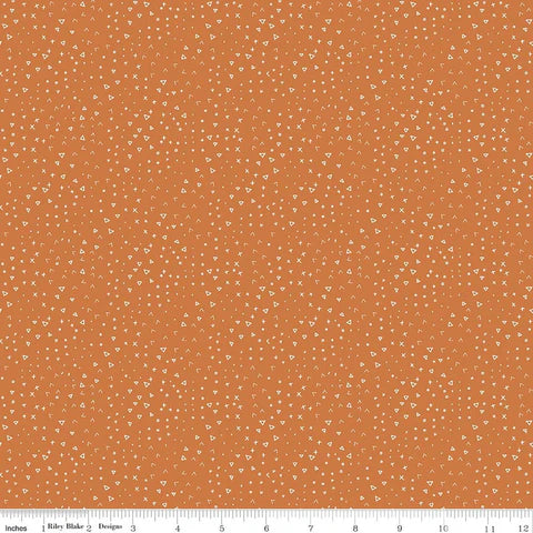 Riley Blake Leo & Savannah C17546 Orange Terrain By The Yard