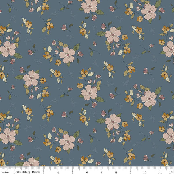 Riley Blake Charmed & Treasured C18160 Thunder Main By The Yard