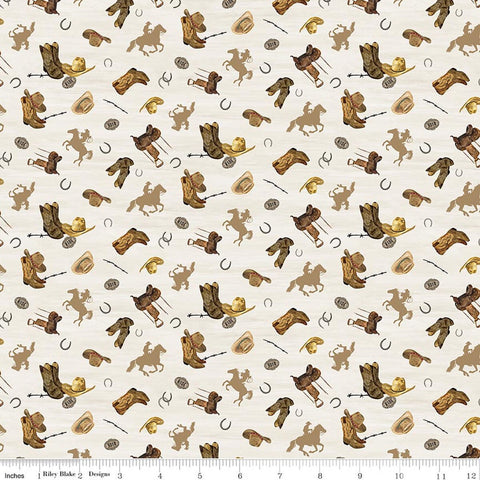 Riley Blake The Homestead C18235 Cream Icon Toss By The Yard