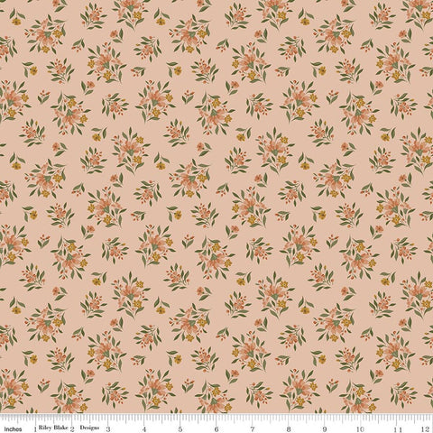 Riley Blake Worth Repeating C18261 Blush Floral By The Yard