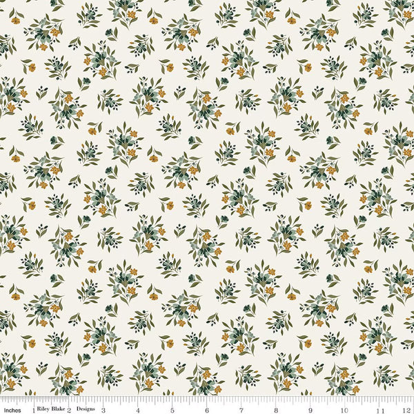 Riley Blake Worth Repeating C18261 Cloud Floral By The Yard