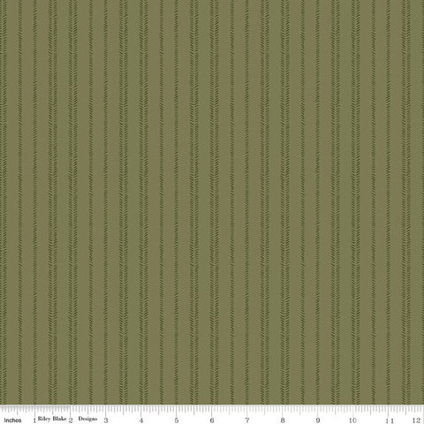 Riley Blake Worth Repeating C18264 Green Stripes By The Yard