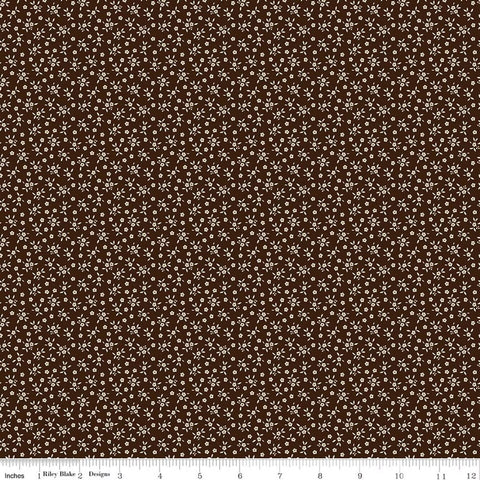 Riley Blake Worth Repeating C18266 Coffee Ditsy By The Yard