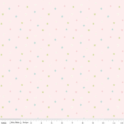 Riley Blake Little Posies C18326 Pink Ditsy By The Yard