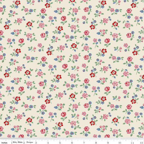 Riley Blake CK Signature Collection C18373 Cream Arlington Ditsy By The Yard