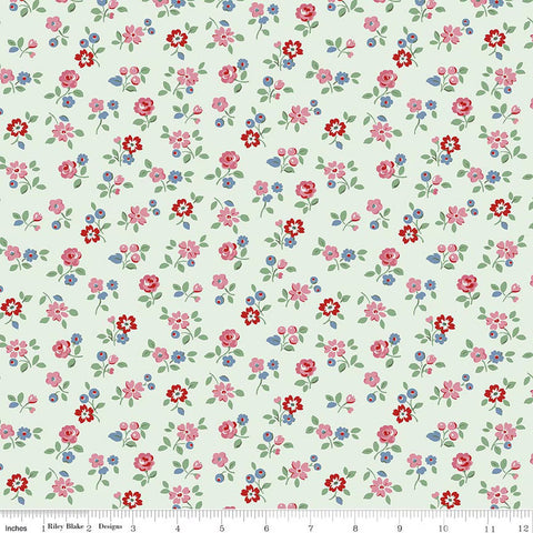 Riley Blake CK Signature Collection C18373 Mist Arlington Ditsy By The Yard