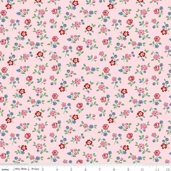 Riley Blake CK Signature Collection C18373 Pink Arlington Ditsy By The Yard