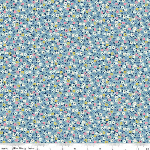 Riley Blake CK Signature Collection C18376 Blue Teeny One By The Yard