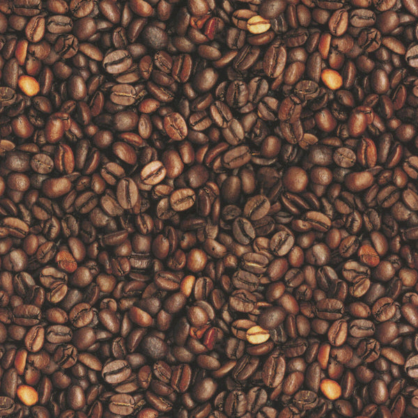 Riley Blake Coffee Time C17135 Brown Coffee Beans By The Yard