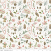 Riley Blake Holiday Spirit CD17461 Cream Christmas Toss By The Yard