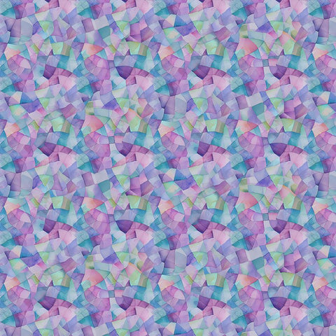 Timeless Treasures - Garden Delight CD3508 Multi Geo Shapes By The Yard