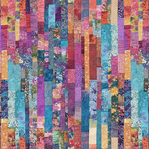 Timeless Treasures - Sophisticat CD4007 Multi Quilt Patch By The Yard