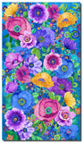 Timeless Treasures On The Brightside CD4270 Fantasy Abstract Poppy 24" PANEL By The PANEL (Not Strictly By The Yard)