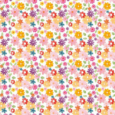 Timeless Treasures Fruity Popsicles CD4297 Multi Floral By The Yard