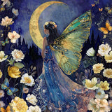 Timeless Treasures Lumiere CD4350 Multi Fairy 24" PANEL By The PANEL (Not Strictly By The Yard)