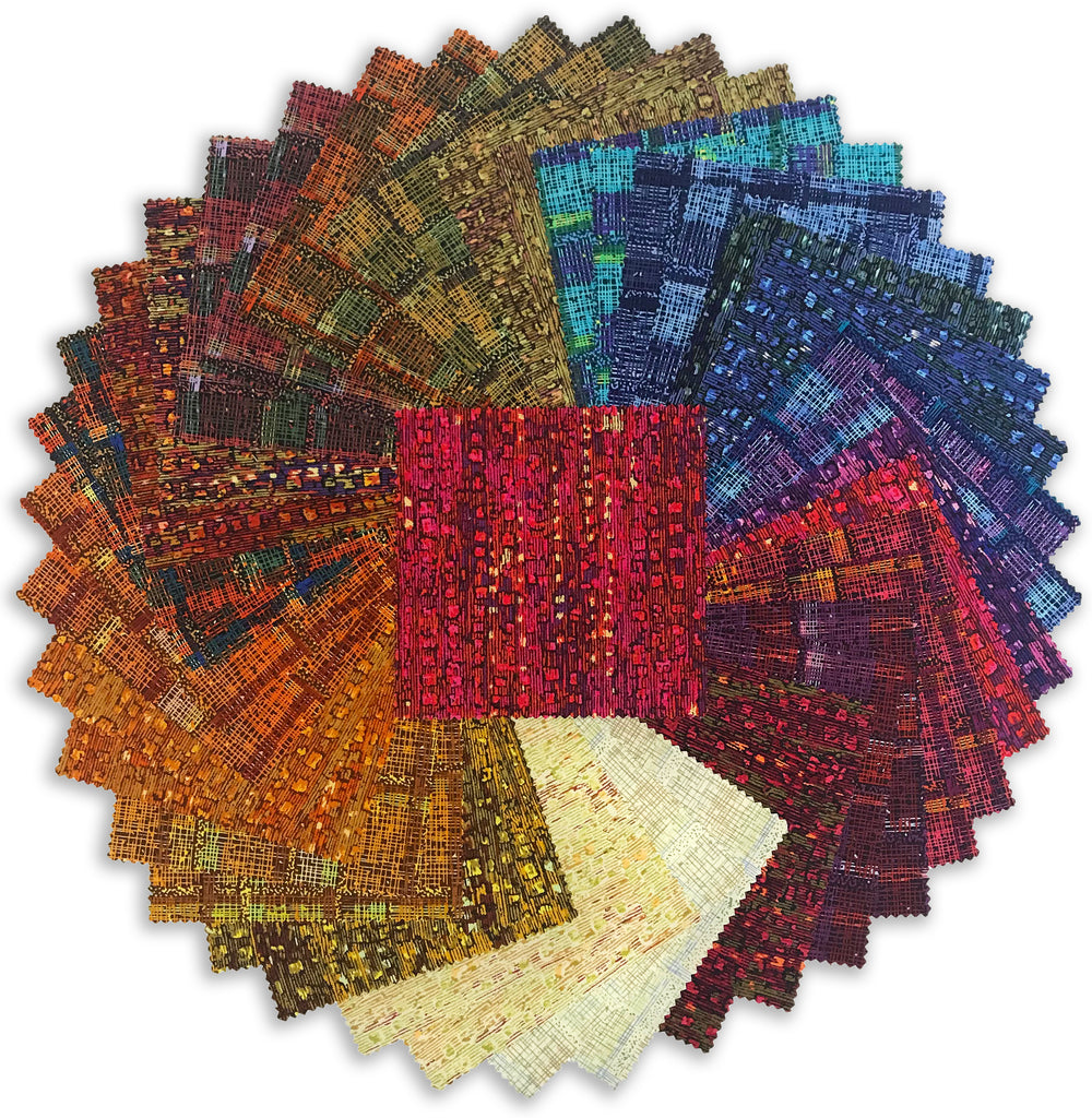 Benartex Pre-Cut 42 Piece 5 Charm Squares - Veranda – Jordan Fabrics