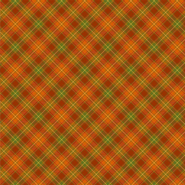 Timeless Treasures Give Thanks CM4136 Harvest Bias Tartan Plaid Metallic By The Yard