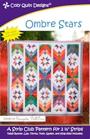 OMBRE STARS - Cozy Quilt Design Pattern