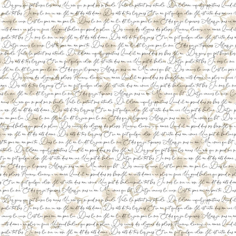 Poppie Cotton Stolen Moments SM25307 Chanter Blanc By The Yard