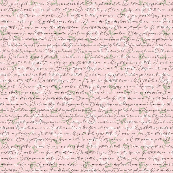 Poppie Cotton Stolen Moments SM25306 Chanter Rose By The Yard