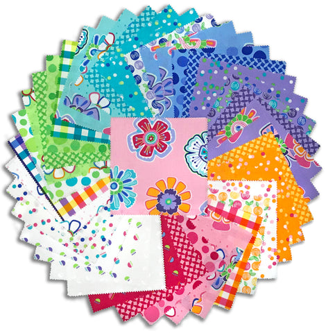 Moda - Me & My Sister Designs - Pre-Cut 42 Piece 5" Charm Squares - Fiesta