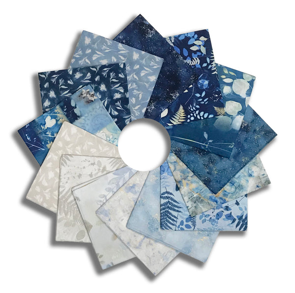 Clothworks Digital Pre-Cut 14 Piece Fat Quarter Bundle - FQ0529 - Naturescape