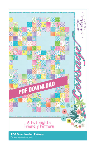 CORSAGE - Me & My Sister Designs Pattern DIGITAL DOWNLOAD