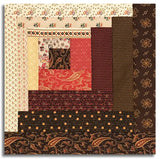 Andover Pre-Cut Curvy Log Cabin Quilt Kit - Bridgeport #3