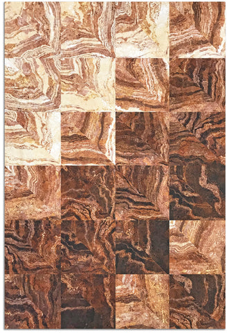 Cutting Corners 35 x 53" Fully Finished Sample Quilt - Canyon