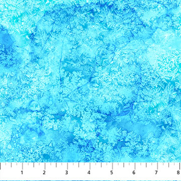 Northcott Digital Print - Illuminations DP27009 64 Frosted Texture Turquoise By The Yard
